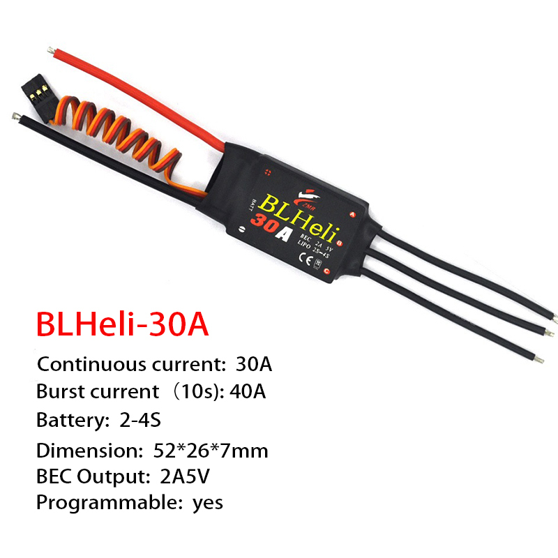 1-3Pcs Brushless ESC BLHeli 20 - огляд і ціна Fpv Drone Esc