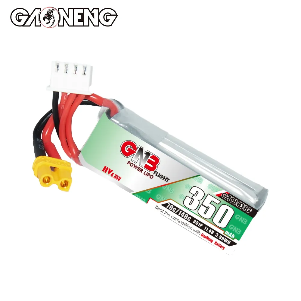 Gaoneng GNB 350mAh 3S 70C LiPo - огляд і ціна Fpv Drone Goggles