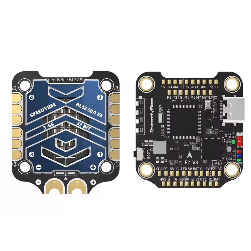 30.5x30.5mm SpeedyBee F7 V3 Fl - огляд і ціна Fpv Drone Esc